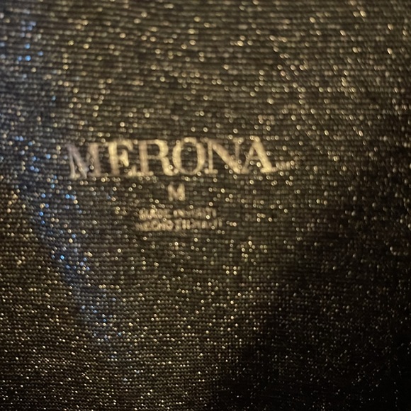 Marina black metallic tank top! - Picture 2 of 3